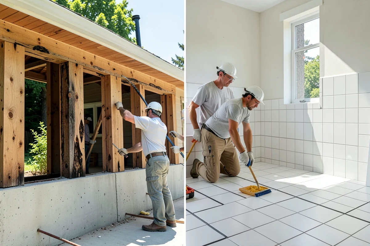 Garage Door Installation in Lyman, Skagit County, WA - Measure the opening and confirm the door and hardware