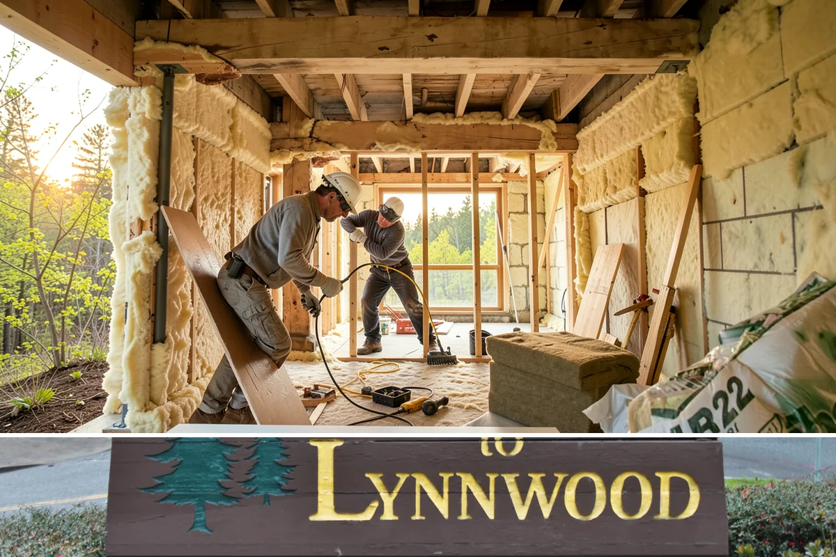 Garage Door Installation in Lynnwood, Snohomish County, WA - Garage doors can be installed year-round, though fall installation seals out drafts before winter sets in.