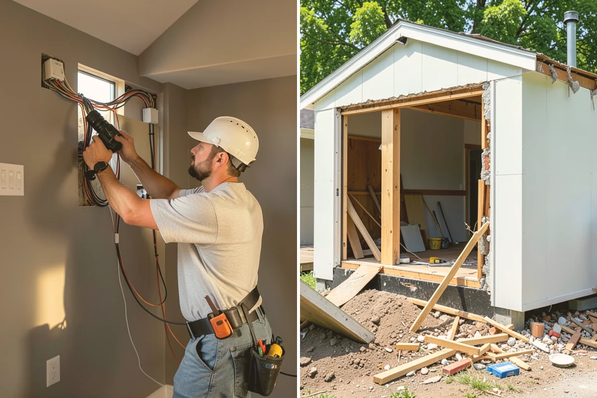 Garage Door Installation in Milton, King County, WA - Measure the opening and confirm the door and hardware