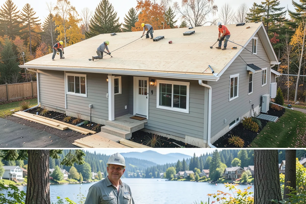 Garage Door Installation in Milton, King County, WA - Garage doors can be installed year-round, though fall installation seals out drafts before winter sets in.