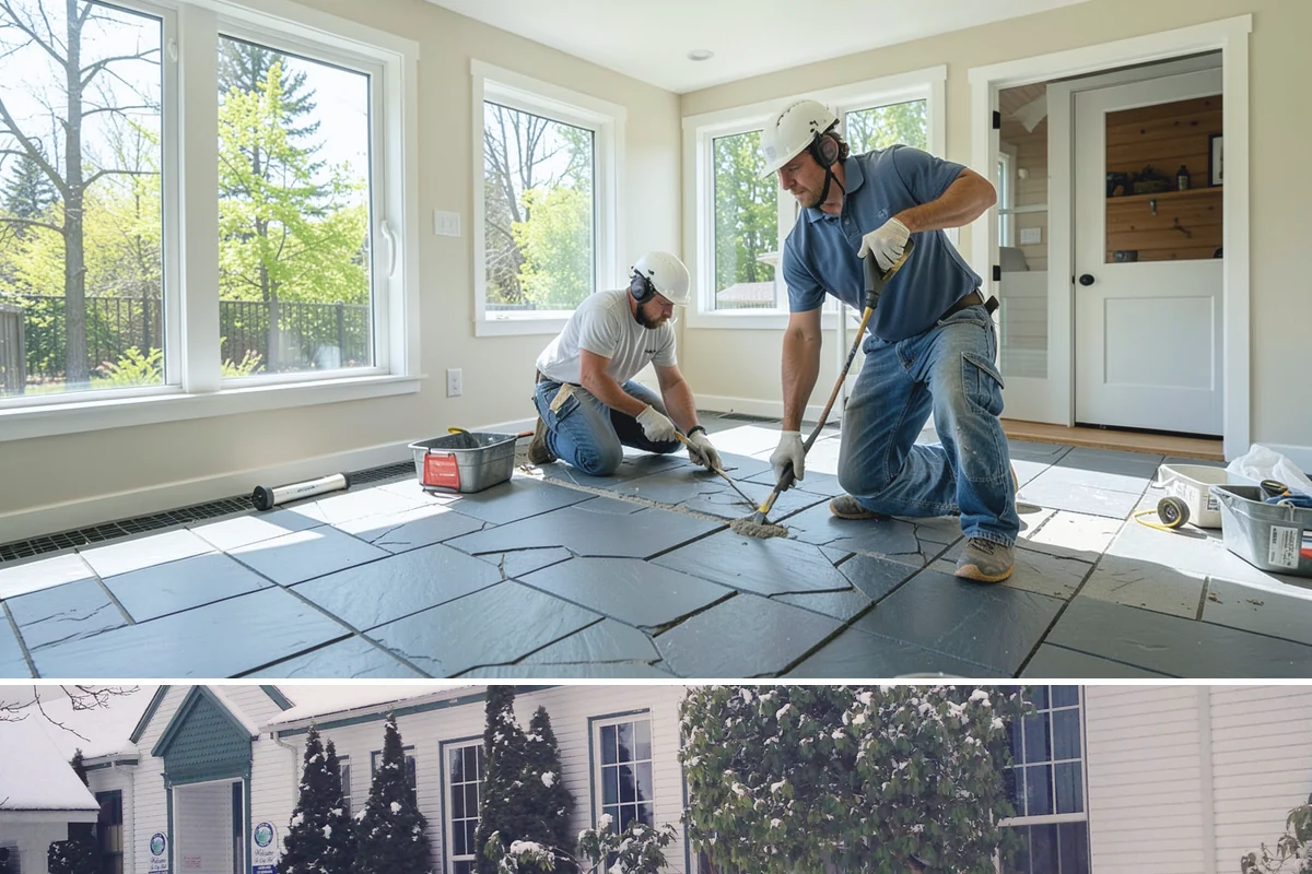 Garage Door Installation in Pacific, King County, WA - Garage doors can be installed year-round, though fall installation seals out drafts before winter sets in.