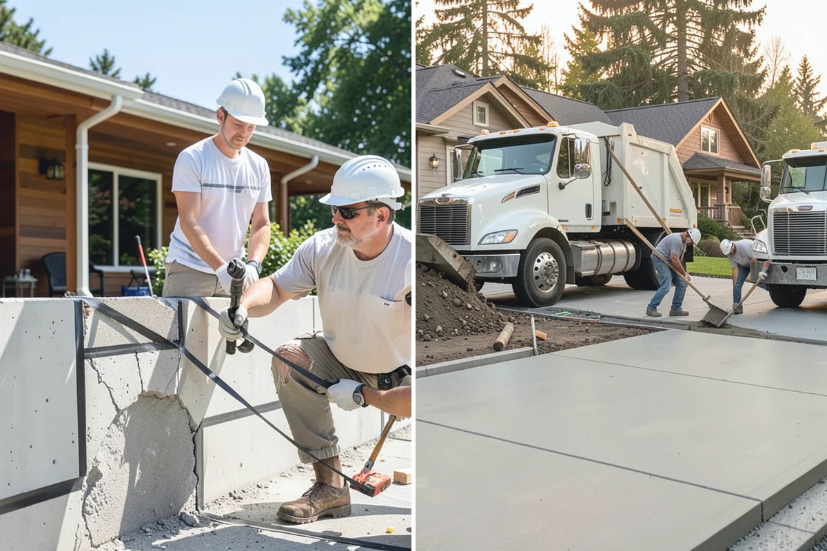 Garage Door Installation in Renton, King County, WA - Measure the opening and confirm the door and hardware
