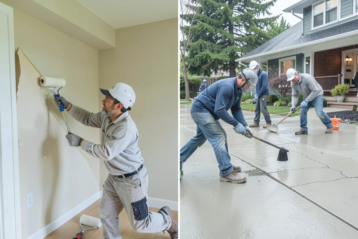 Garage Door Installation in Woodinville, King County, WA - Measure the opening and confirm the door and hardware