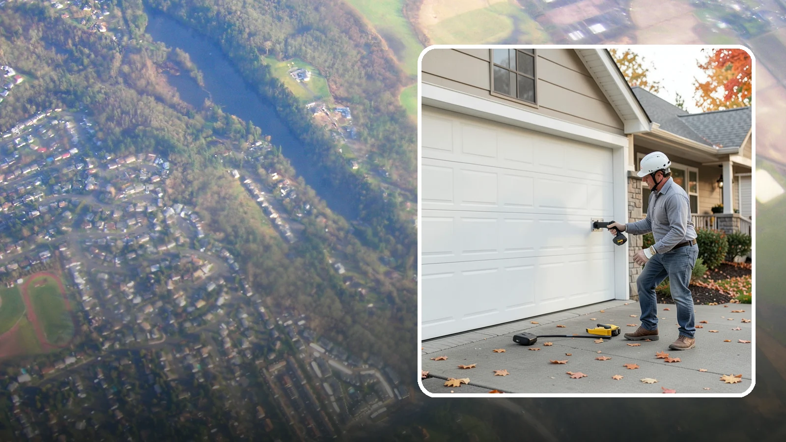 Garage Door Opener Installation in Algona, King County, WA - Installing a reliable, quiet garage door opener with modern safety sensors and smart-home connectivity.