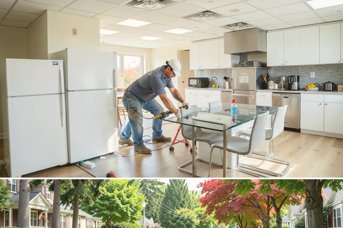 Garage Door Opener Installation in Beaux Arts Village, King County, WA - Opener installation can be scheduled any time of year since the work happens inside the garage.