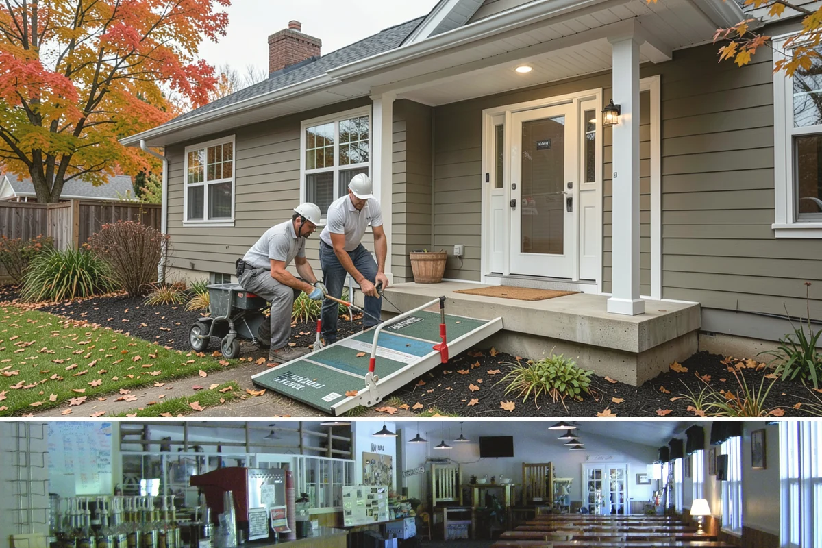 Garage Door Opener Installation in Black Diamond, King County, WA - Opener installation can be scheduled any time of year since the work happens inside the garage.