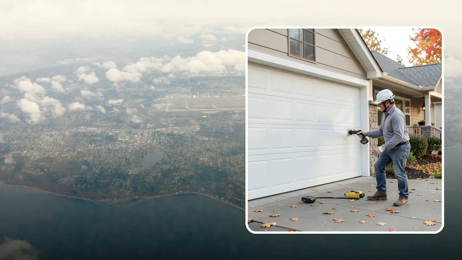 Garage Door Opener Installation in Burien, King County, WA - Installing a reliable, quiet garage door opener with modern safety sensors and smart-home connectivity.