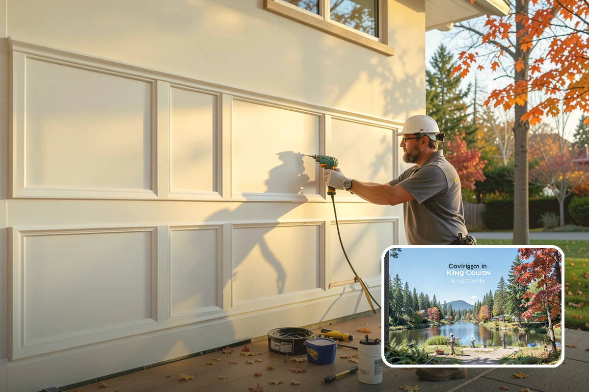 Garage Door Opener Installation in Covington, King County, WA - Quiet, reliable daily operation
