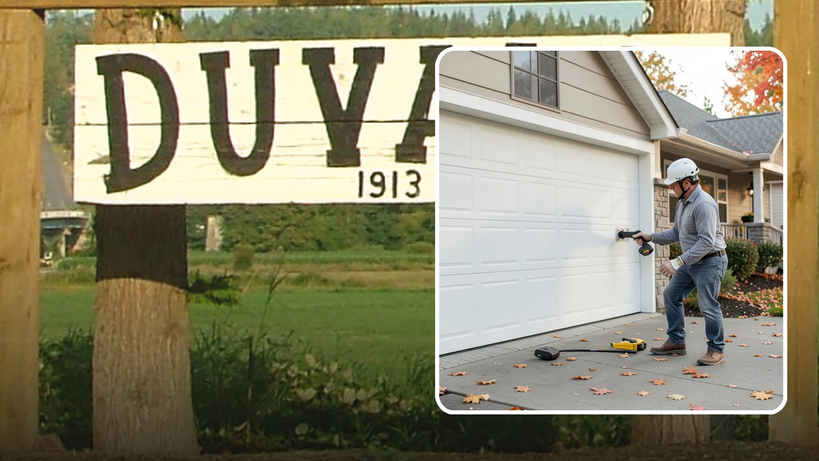Garage Door Opener Installation in Duvall, King County, WA - Installing a reliable, quiet garage door opener with modern safety sensors and smart-home connectivity.