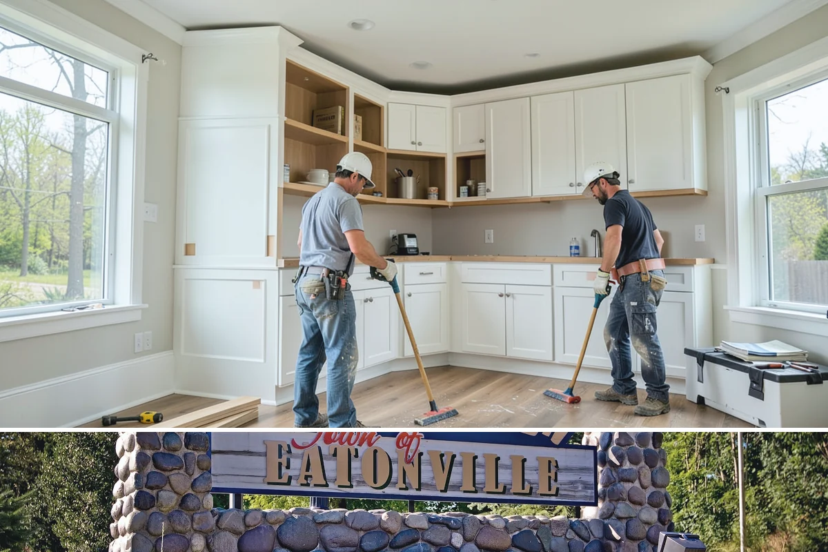 Garage Door Opener Installation in Eatonville, Pierce County, WA - Opener installation can be scheduled any time of year since the work happens inside the garage.