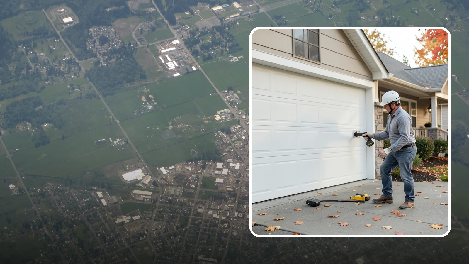 Garage Door Opener Installation in Enumclaw, King County, WA - Installing a reliable, quiet garage door opener with modern safety sensors and smart-home connectivity.