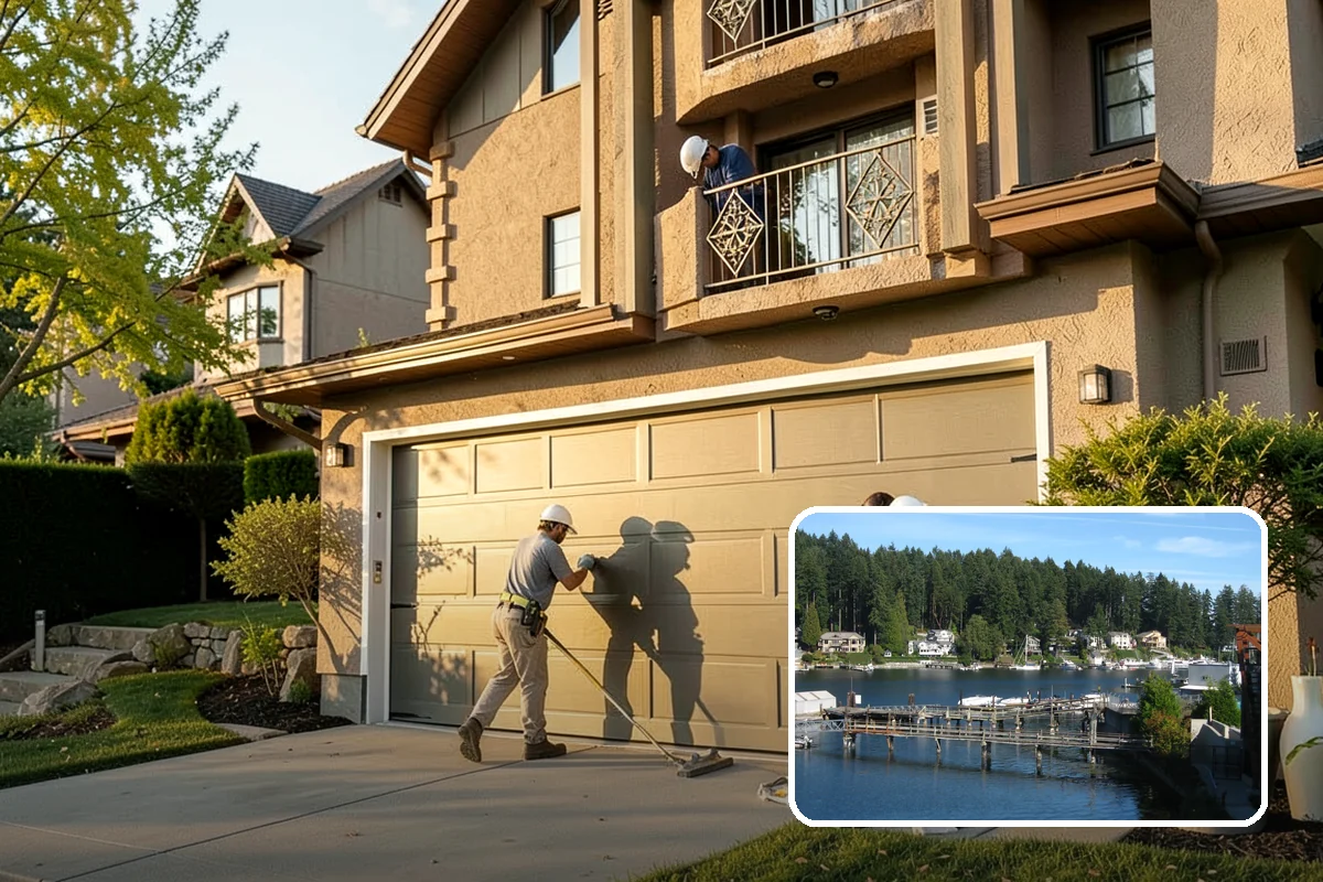 Garage Door Opener Installation in Gig Harbor, Pierce County, WA - Quiet, reliable daily operation