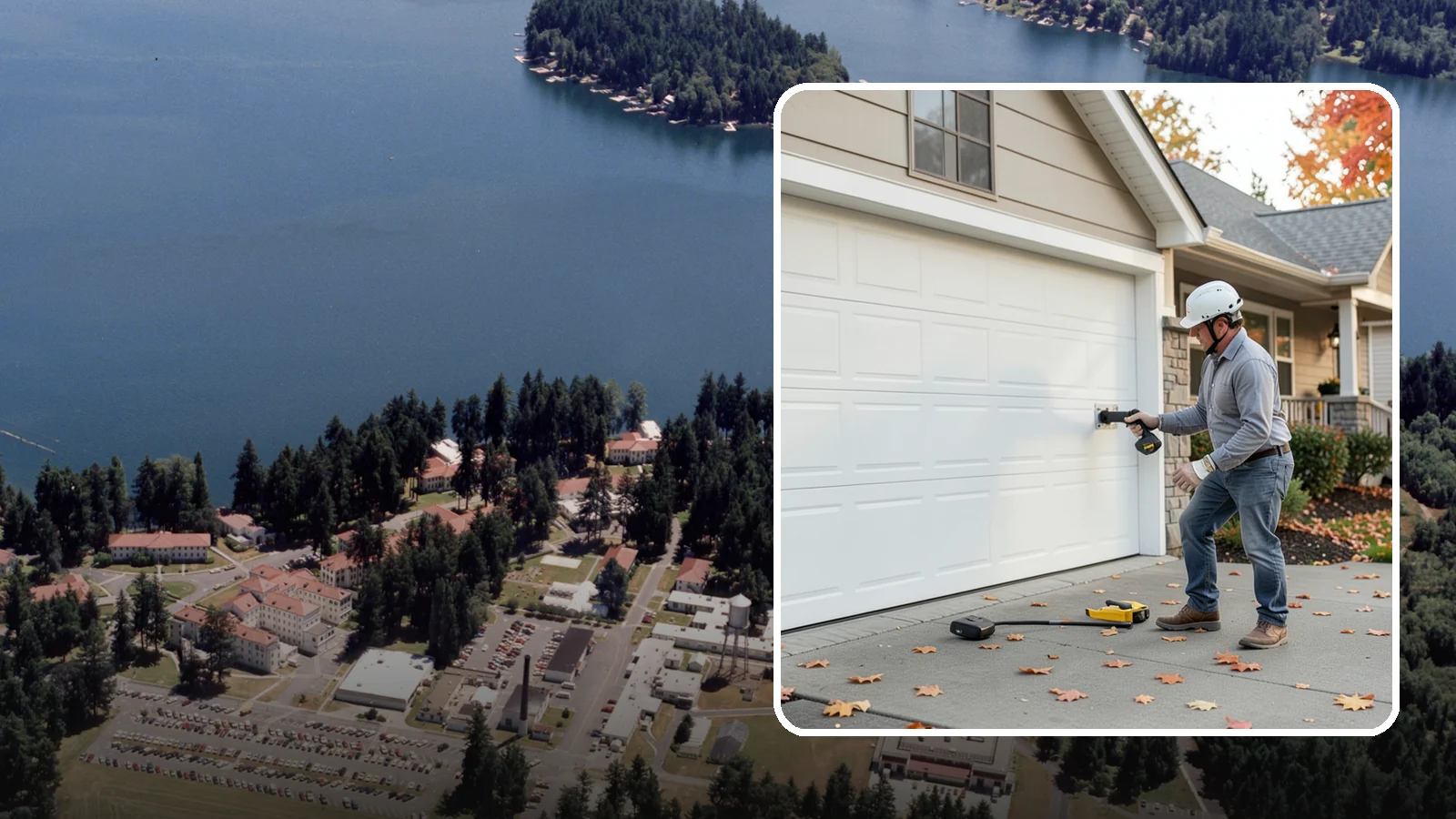 Garage Door Opener Installation in Lakewood, Pierce County, WA - Installing a reliable, quiet garage door opener with modern safety sensors and smart-home connectivity.