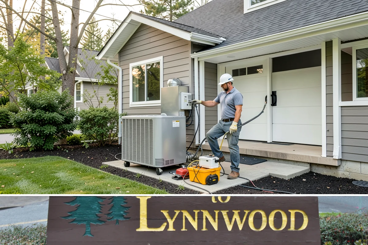 Garage Door Opener Installation in Lynnwood, Snohomish County, WA - Opener installation can be scheduled any time of year since the work happens inside the garage.