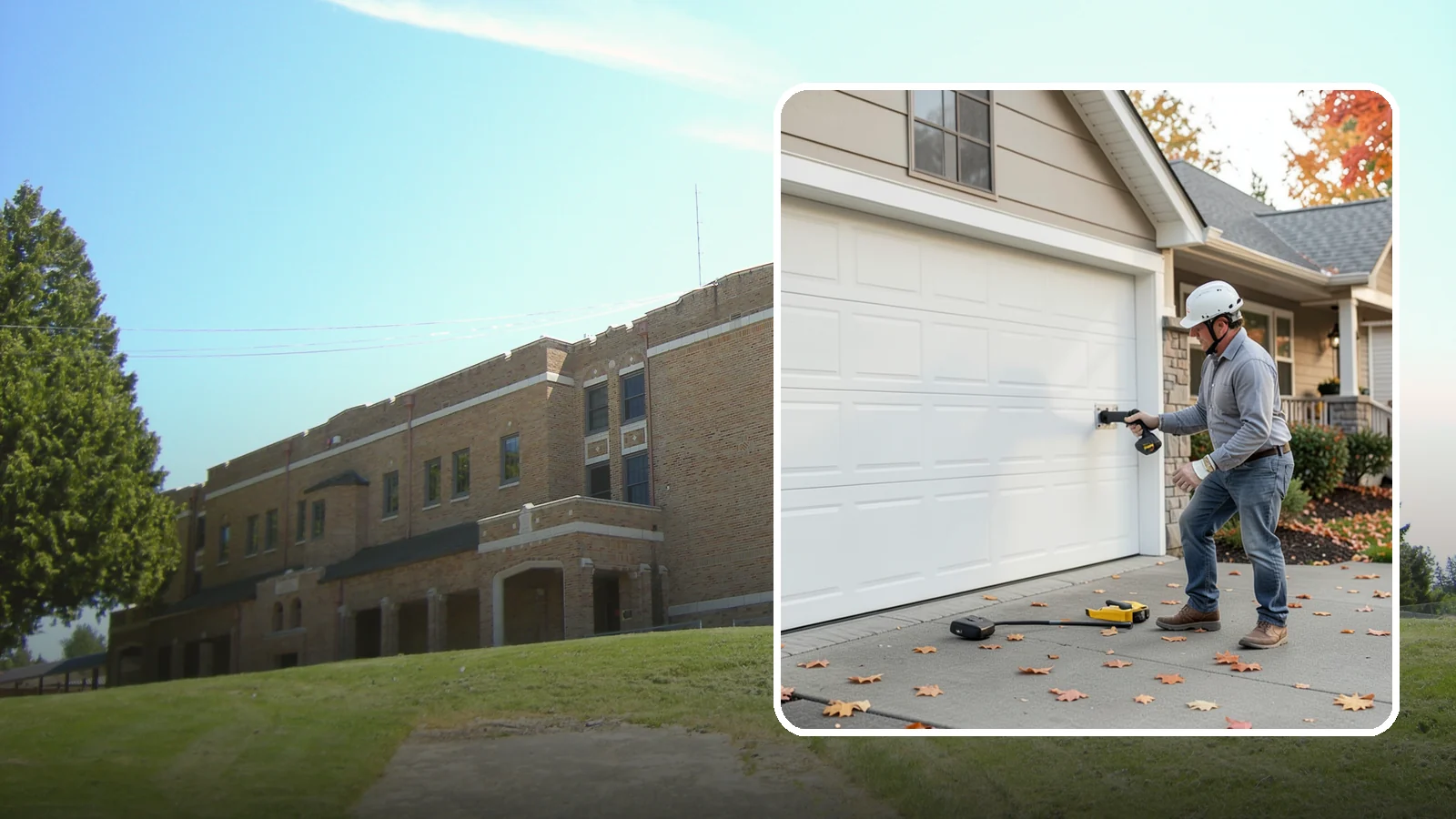 Garage Door Opener Installation in Maple Valley, King County, WA - Installing a reliable, quiet garage door opener with modern safety sensors and smart-home connectivity.