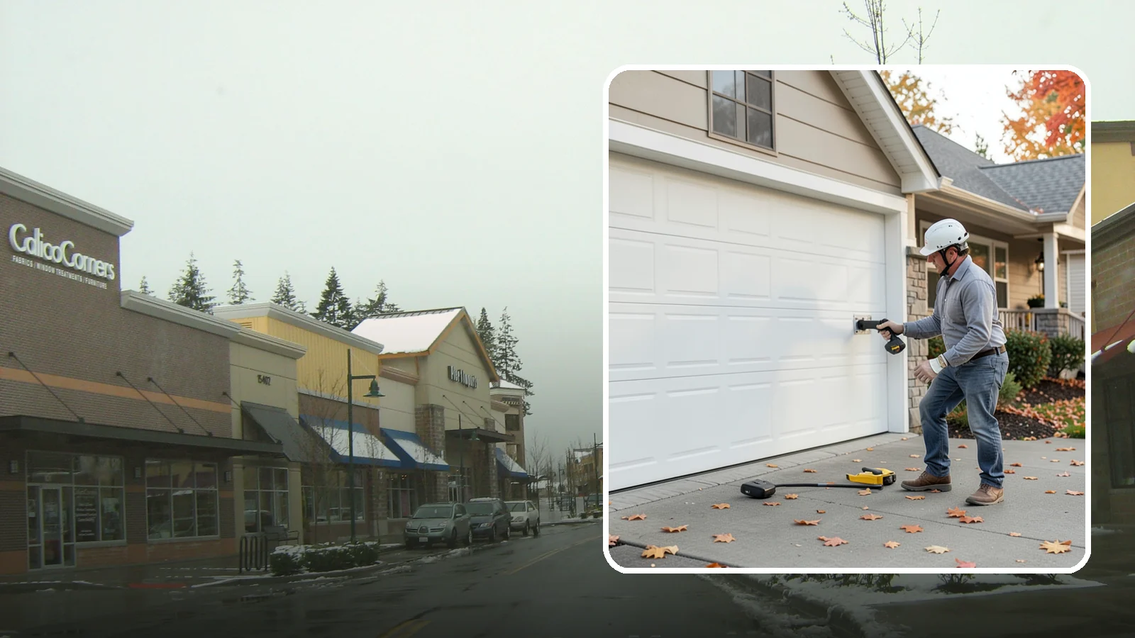 Garage Door Opener Installation in Mill Creek, Snohomish County, WA - Installing a reliable, quiet garage door opener with modern safety sensors and smart-home connectivity.
