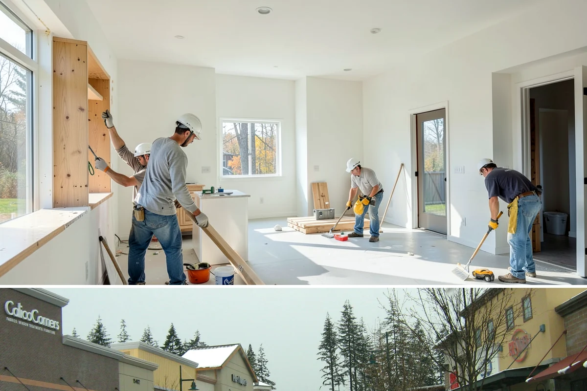 Garage Door Opener Installation in Mill Creek, Snohomish County, WA - Opener installation can be scheduled any time of year since the work happens inside the garage.