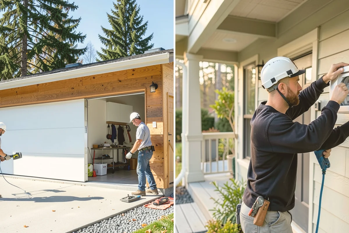 Garage Door Opener Installation in Mount Vernon, Skagit County, WA - Confirm the door is balanced and select the opener