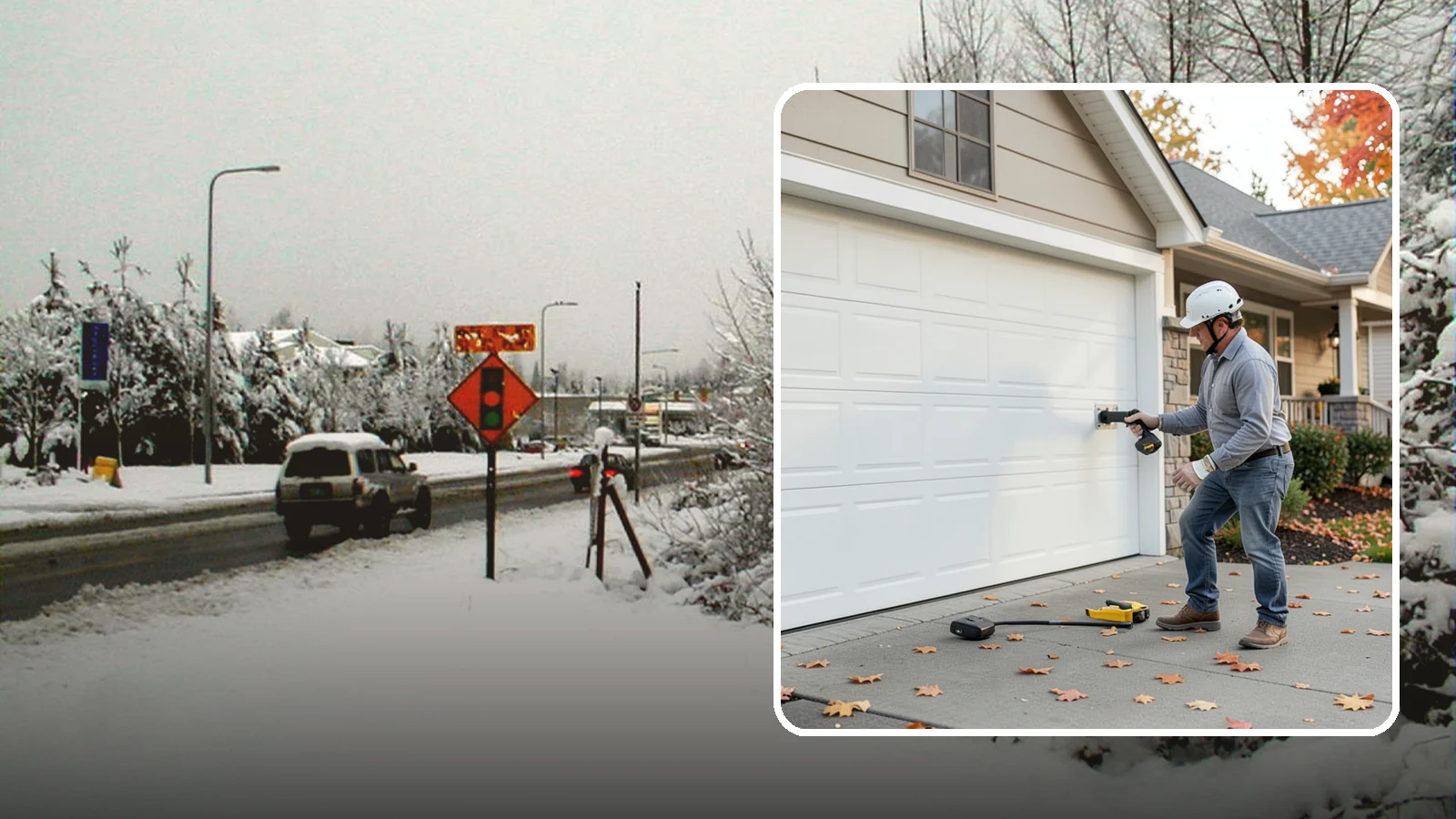 Garage Door Opener Installation in Newcastle, King County, WA - Installing a reliable, quiet garage door opener with modern safety sensors and smart-home connectivity.