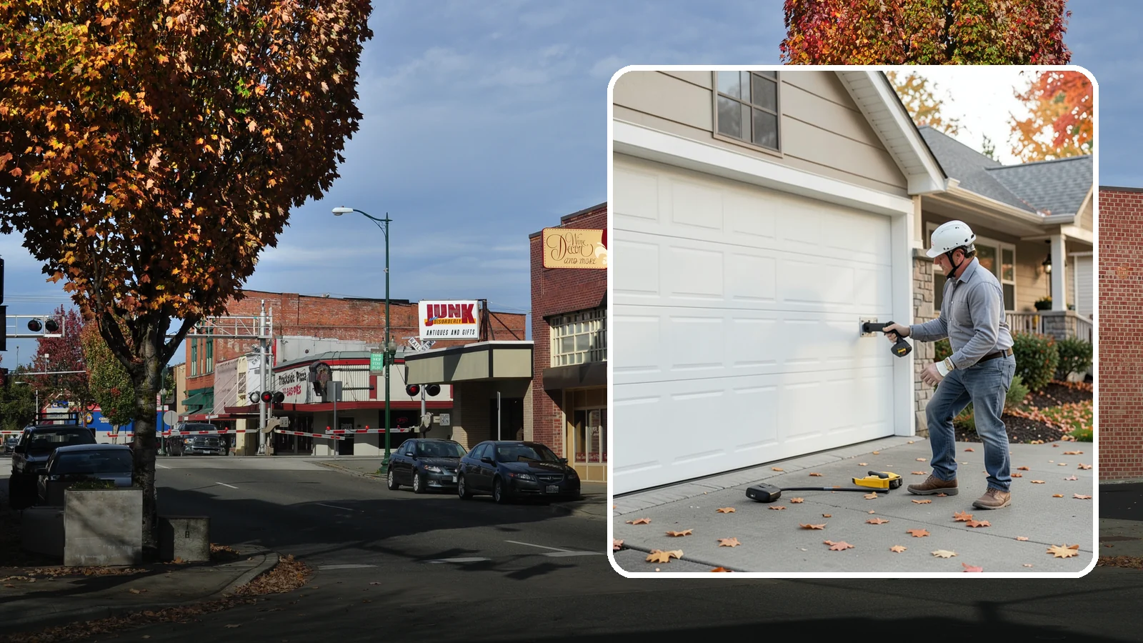 Garage Door Opener Installation in Puyallup, Pierce County, WA - Installing a reliable, quiet garage door opener with modern safety sensors and smart-home connectivity.