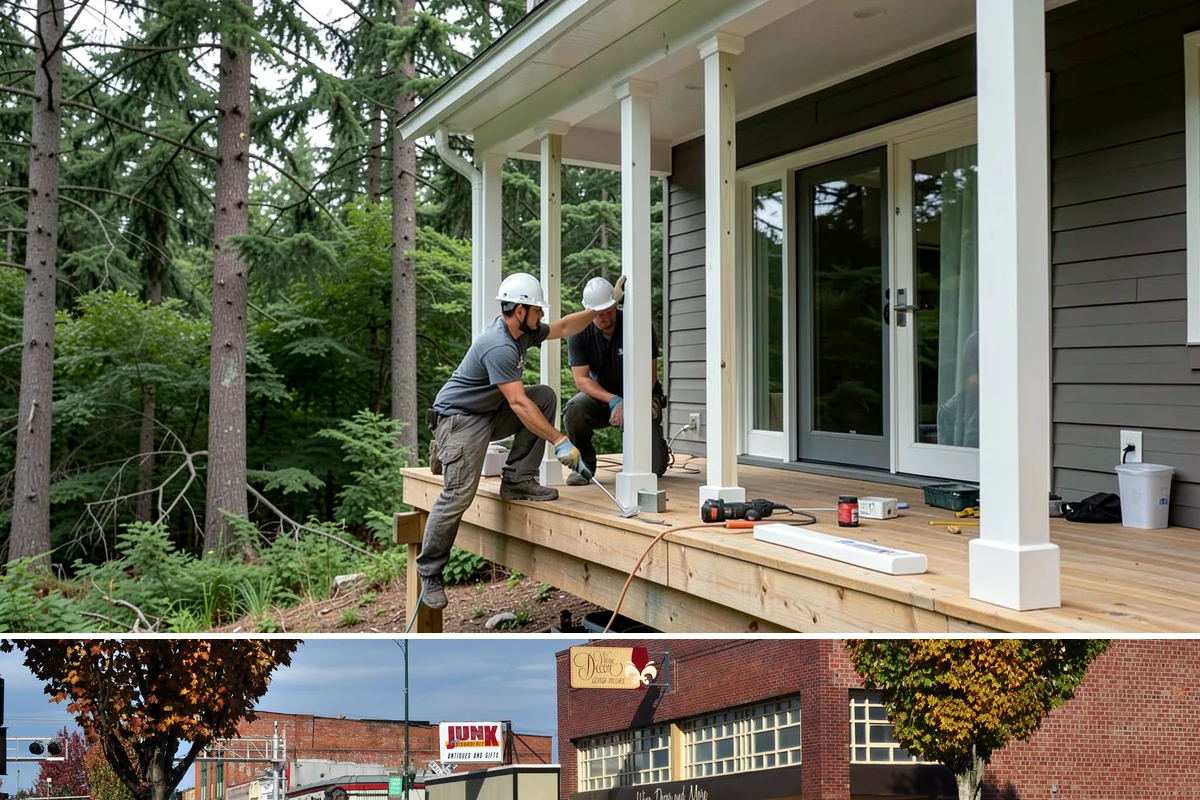 Garage Door Opener Installation in Puyallup, Pierce County, WA - Opener installation can be scheduled any time of year since the work happens inside the garage.