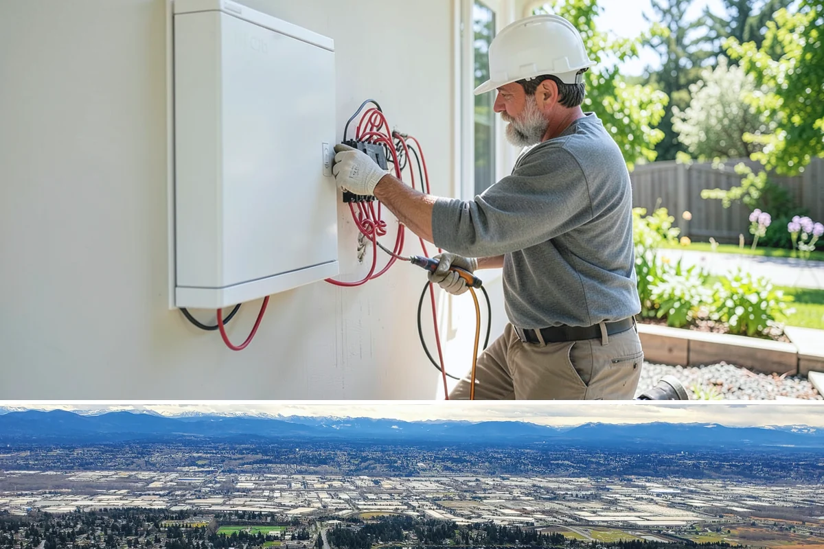 Garage Door Opener Installation in SeaTac, King County, WA - Opener installation can be scheduled any time of year since the work happens inside the garage.