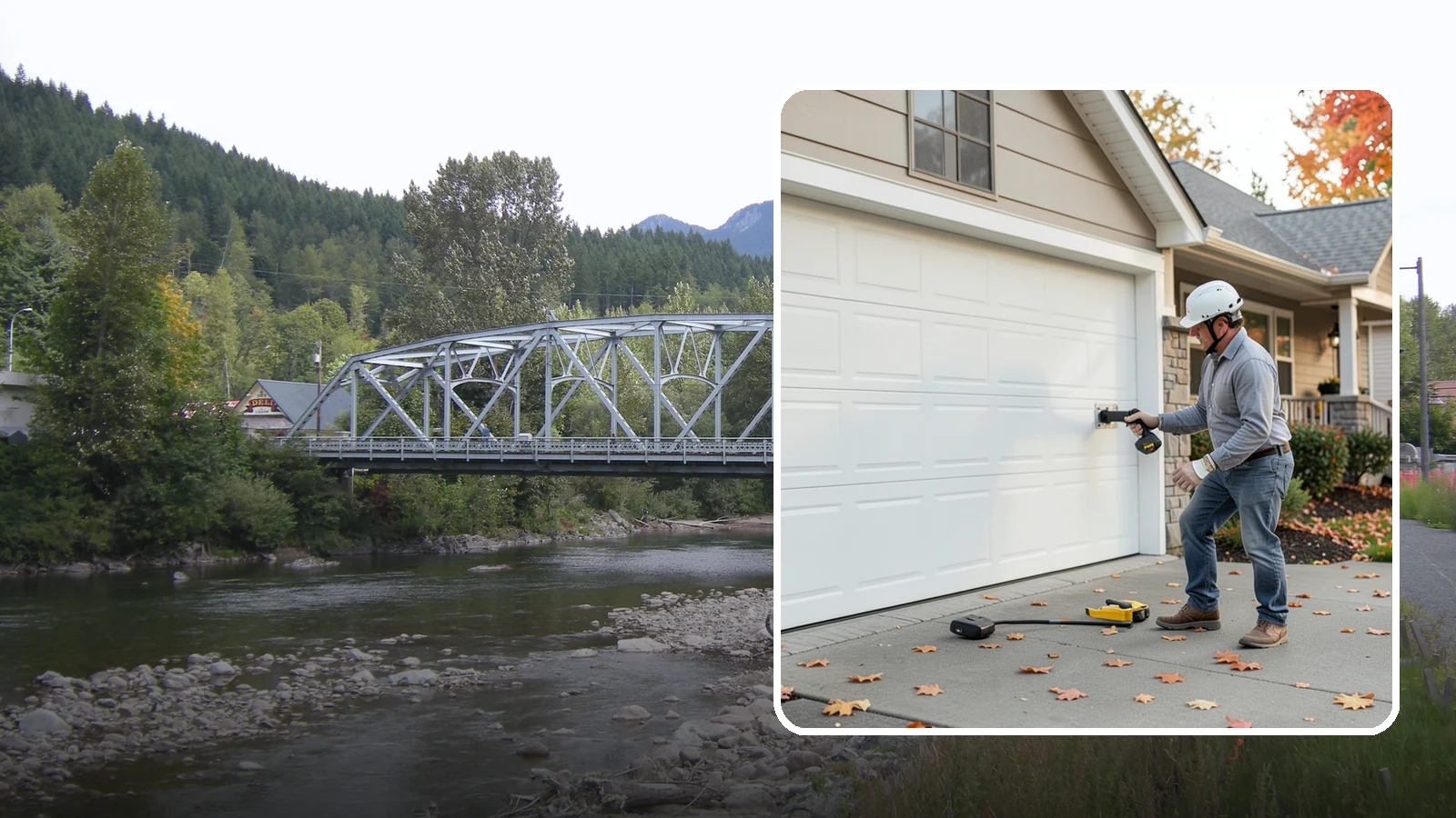Garage Door Opener Installation in Skykomish, King County, WA - Installing a reliable, quiet garage door opener with modern safety sensors and smart-home connectivity.