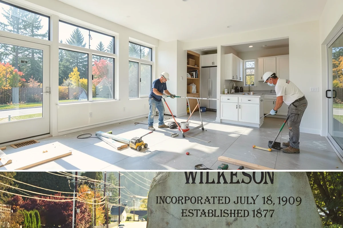 Garage Door Opener Installation in Wilkeson, Pierce County, WA - Opener installation can be scheduled any time of year since the work happens inside the garage.