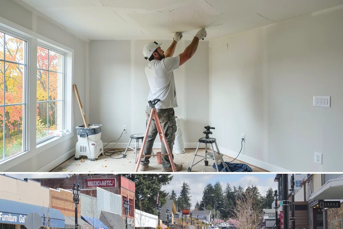 Garage Door Repair in Bothell, King County, WA - Repairs are available year-round, and cold snaps often expose worn springs, so prompt service prevents being stranded.