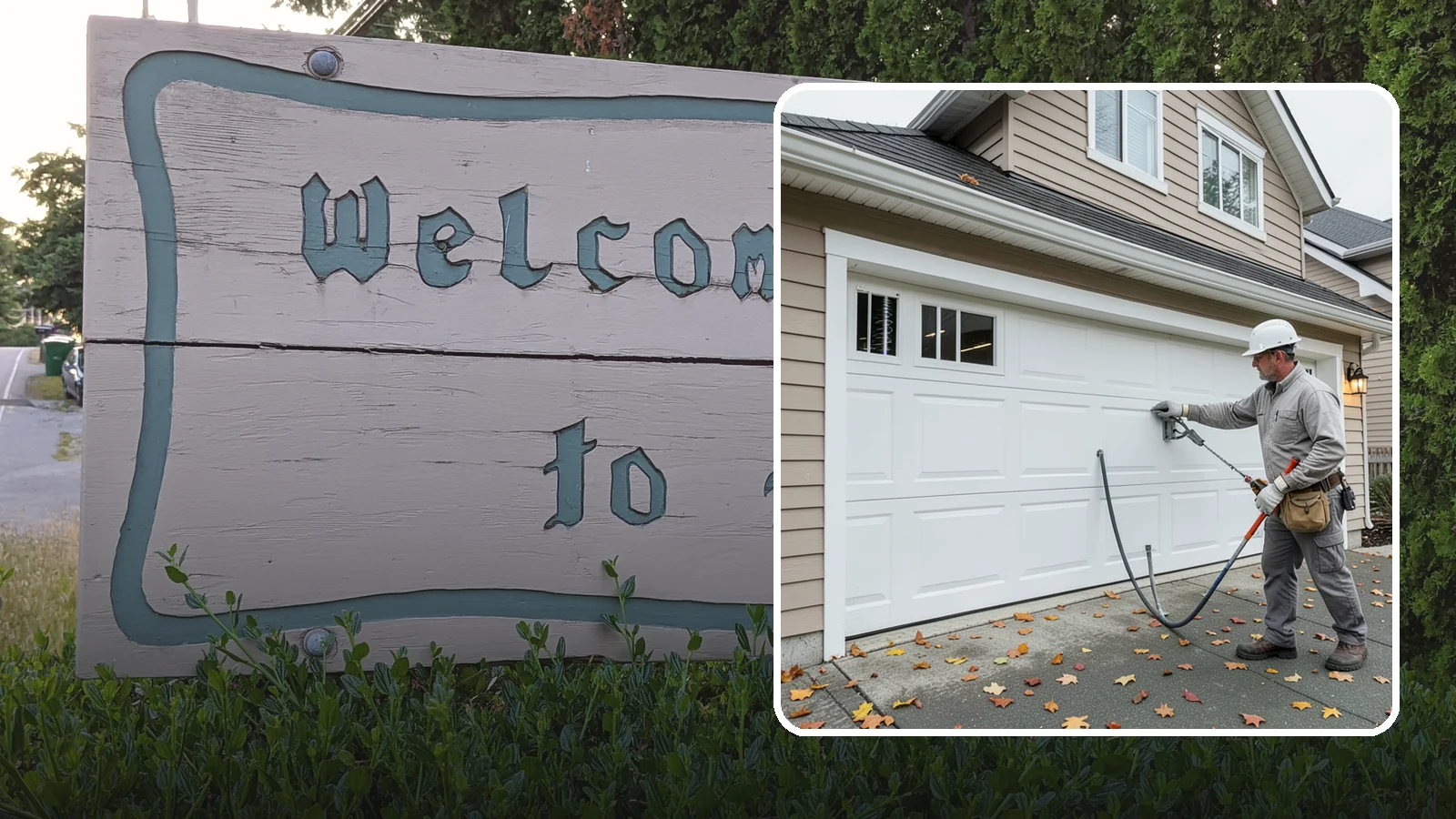 Garage Door Repair in Brier, Snohomish County, WA - Diagnosing and fixing broken springs, cables, rollers, tracks, and openers to restore safe garage door operation.