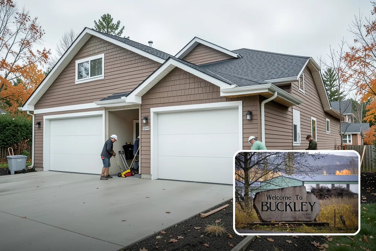 Garage Door Repair in Buckley, Pierce County, WA - Restores safe, smooth door operation