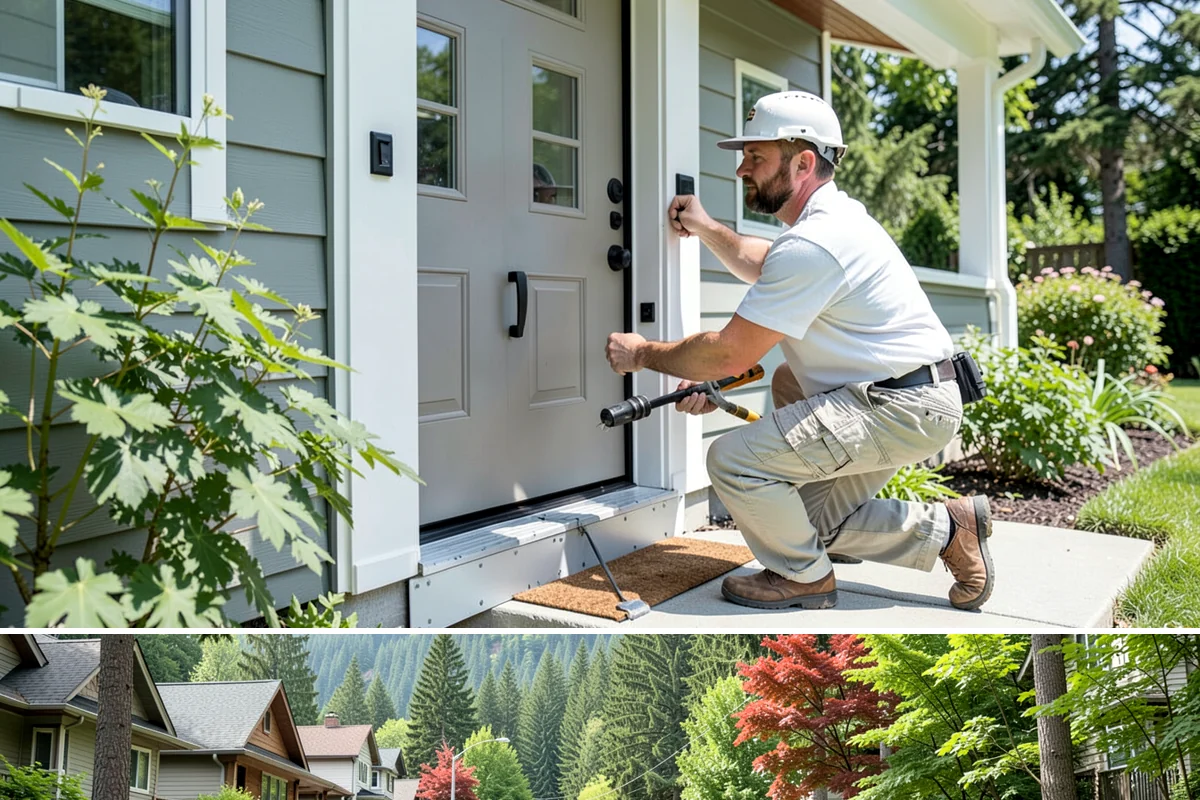 Garage Door Repair in Darrington, Snohomish County, WA - Repairs are available year-round, and cold snaps often expose worn springs, so prompt service prevents being stranded.