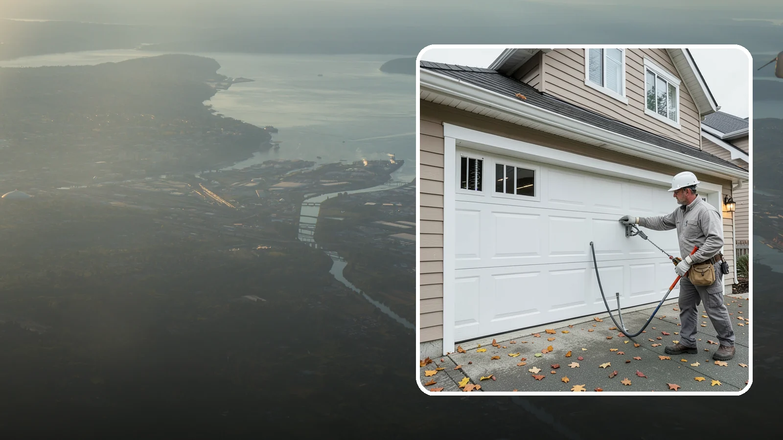 Garage Door Repair in Fife, Pierce County, WA - Diagnosing and fixing broken springs, cables, rollers, tracks, and openers to restore safe garage door operation.