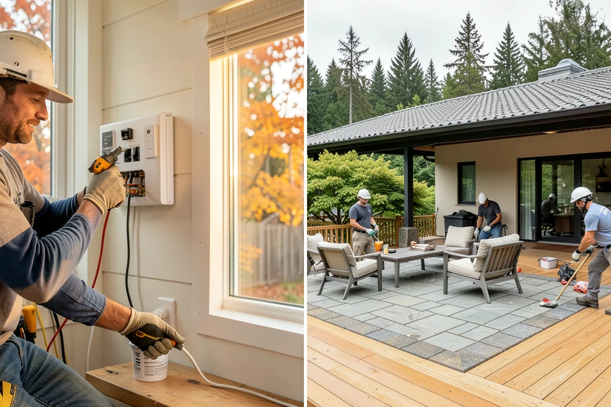 Garage Door Repair in Hunts Point, King County, WA - Inspect the door, springs, cables, tracks, and opener