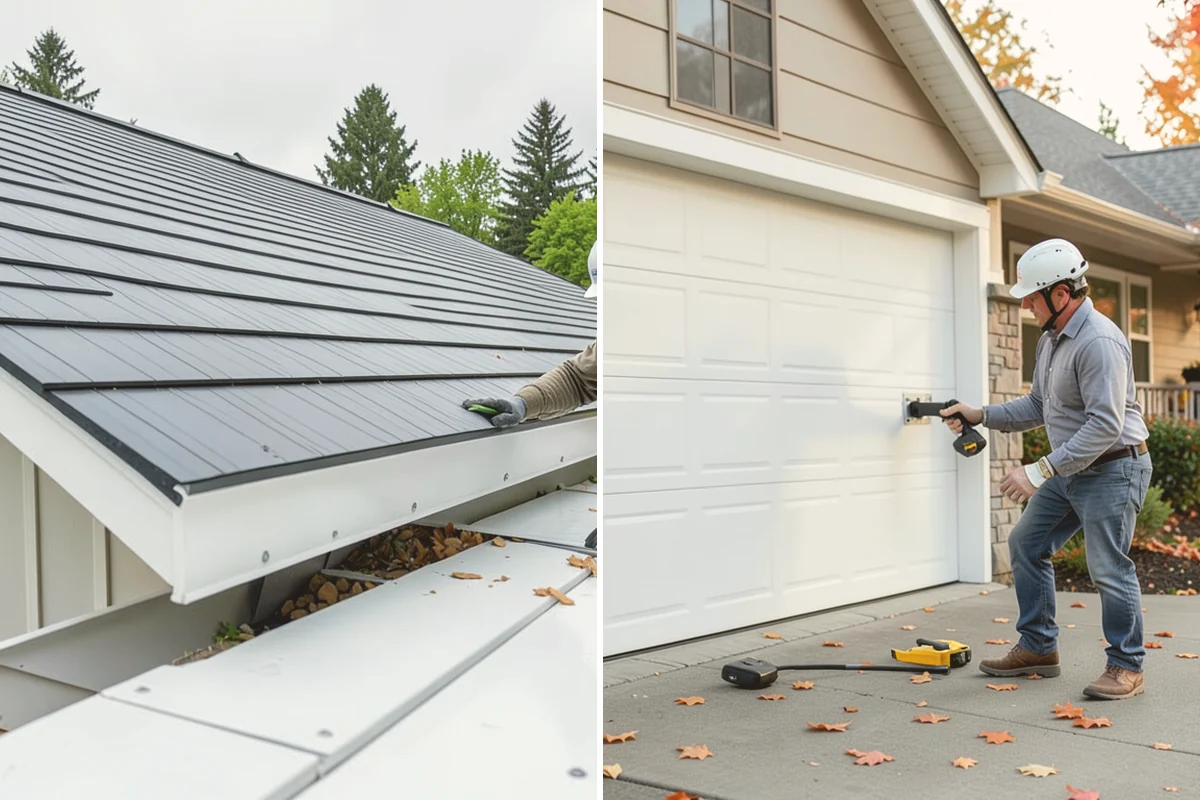 Garage Door Repair in Kent, King County, WA - Inspect the door, springs, cables, tracks, and opener