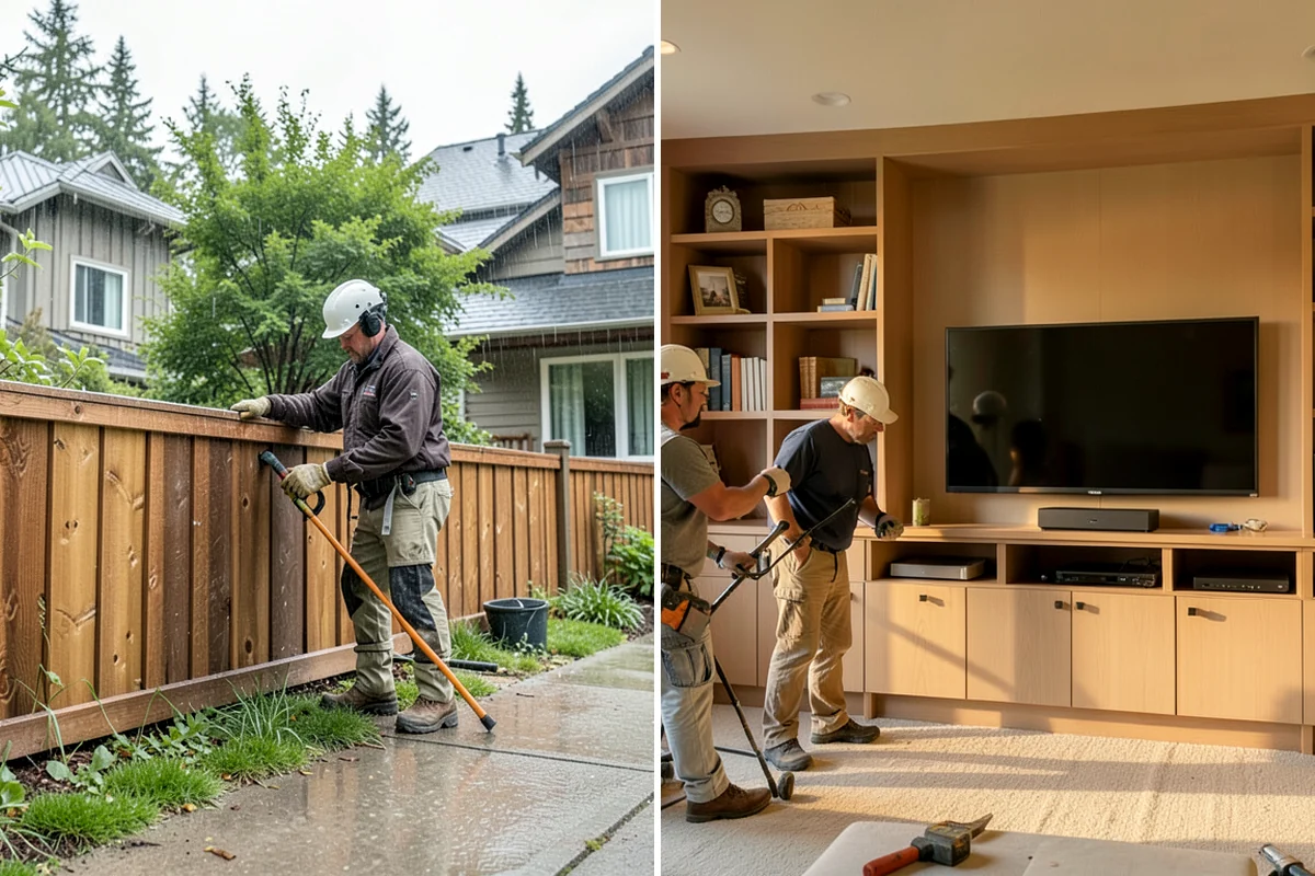 Garage Door Repair in Lakewood, Pierce County, WA - Inspect the door, springs, cables, tracks, and opener