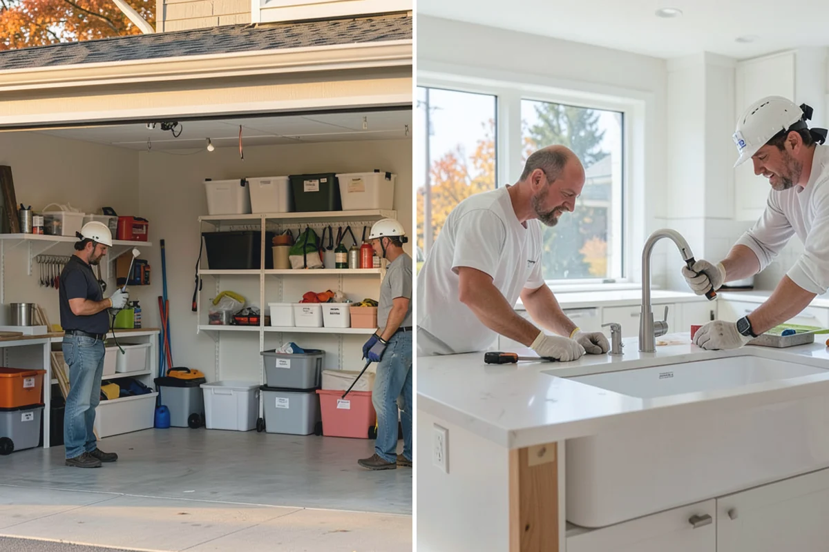Garage Door Repair in South Prairie, Pierce County, WA - Inspect the door, springs, cables, tracks, and opener