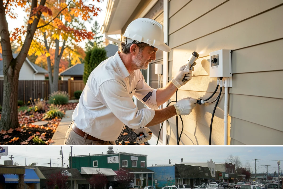 Garage Door Repair in Stanwood, Snohomish County, WA - Repairs are available year-round, and cold snaps often expose worn springs, so prompt service prevents being stranded.