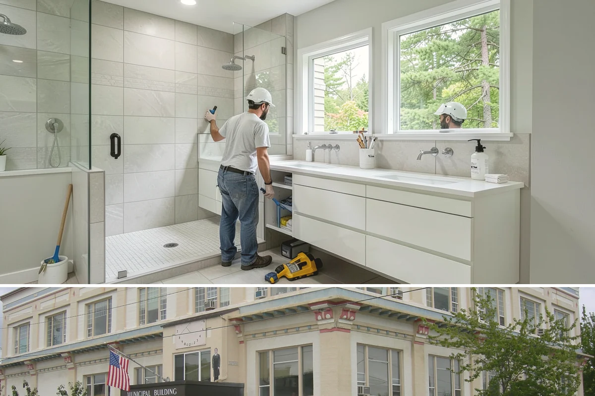 Garage Door Replacement in Anacortes, Skagit County, WA - Replacement can happen in any season, but doing it before winter improves warmth and keeps weather out.