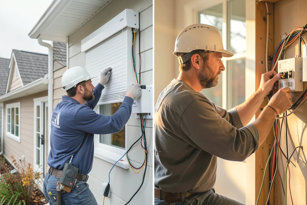Garage Door Replacement in Black Diamond, King County, WA - Remove the existing door, tracks, and hardware