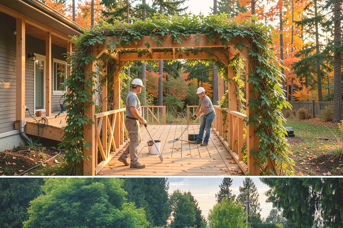 Garage Door Replacement in Bonney Lake, Pierce County, WA - Replacement can happen in any season, but doing it before winter improves warmth and keeps weather out.