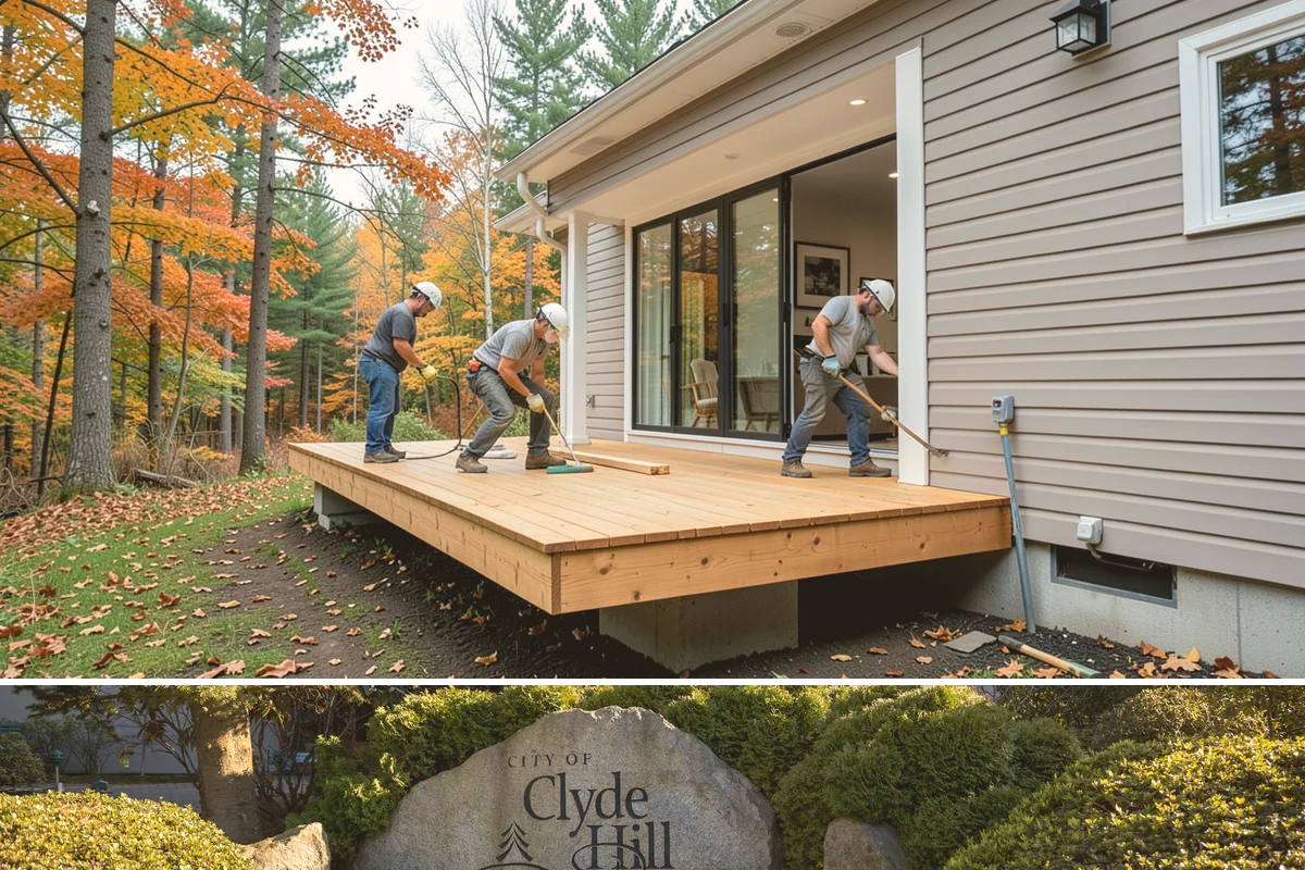 Garage Door Replacement in Clyde Hill, King County, WA - Replacement can happen in any season, but doing it before winter improves warmth and keeps weather out.