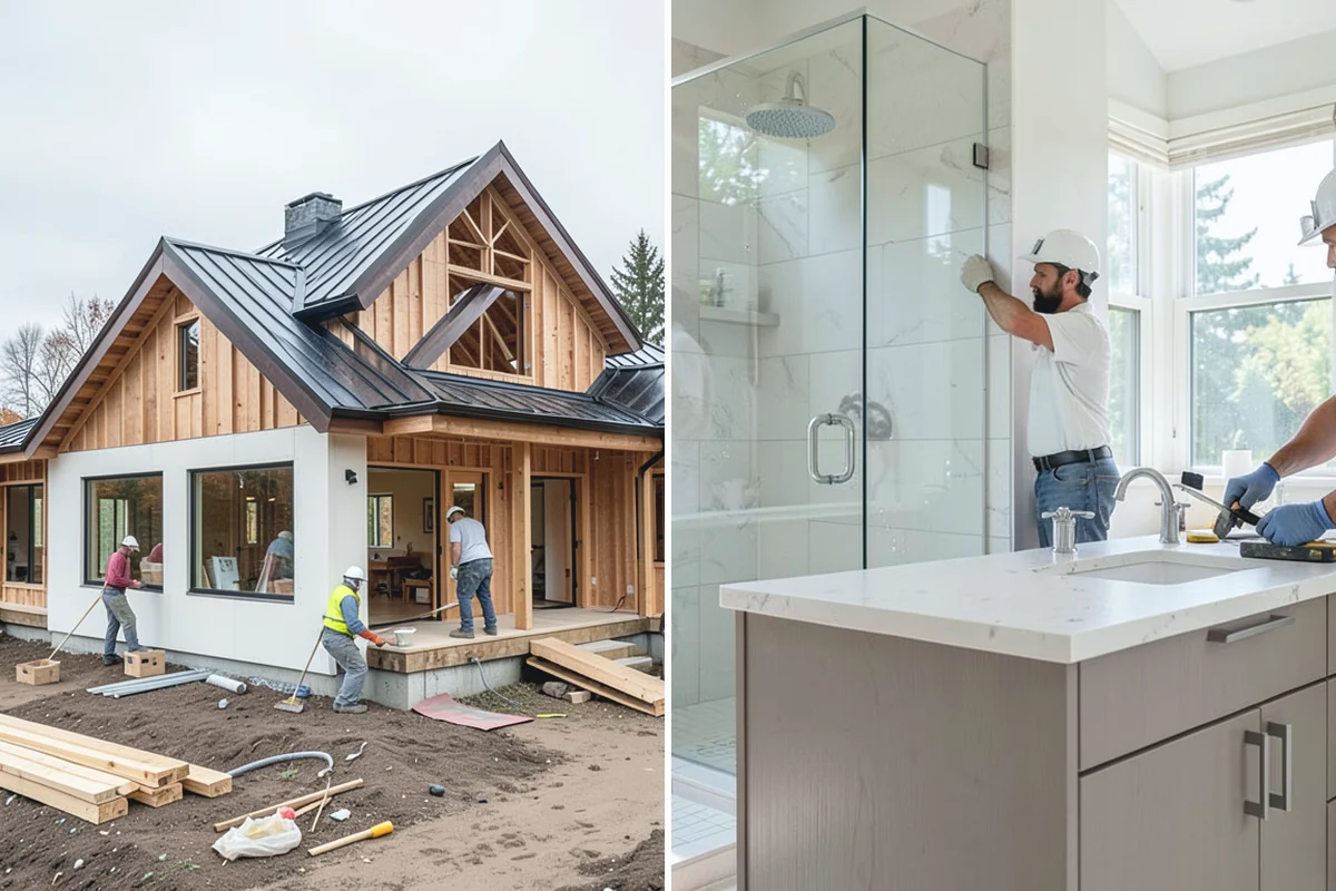 Garage Door Replacement in Darrington, Snohomish County, WA - Remove the existing door, tracks, and hardware