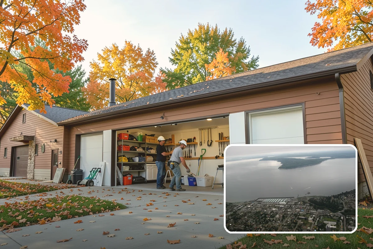 Garage Door Replacement in Des Moines, King County, WA - Upgrades security and curb appeal