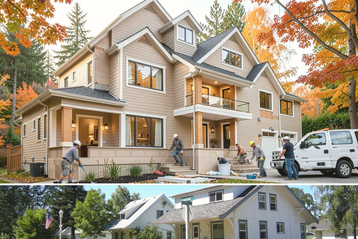 Garage Door Replacement in DuPont, Pierce County, WA - Replacement can happen in any season, but doing it before winter improves warmth and keeps weather out.