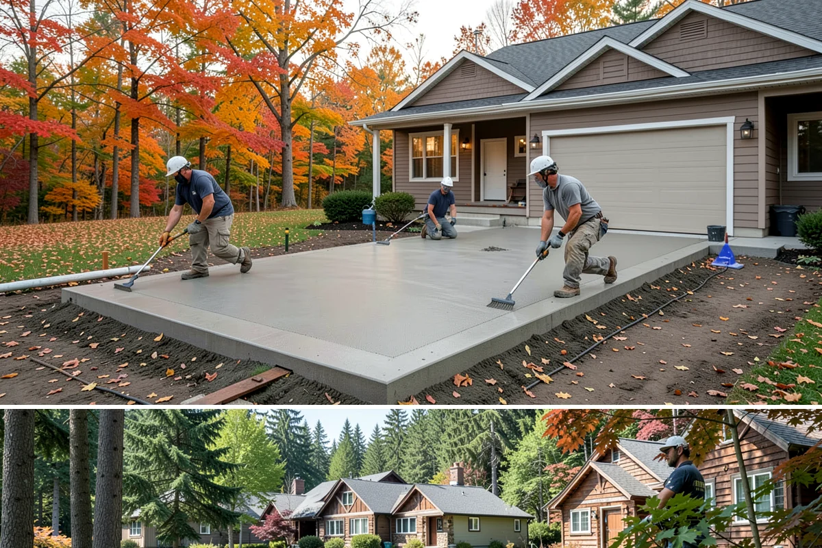 Garage Door Replacement in Edgewood, Pierce County, WA - Replacement can happen in any season, but doing it before winter improves warmth and keeps weather out.