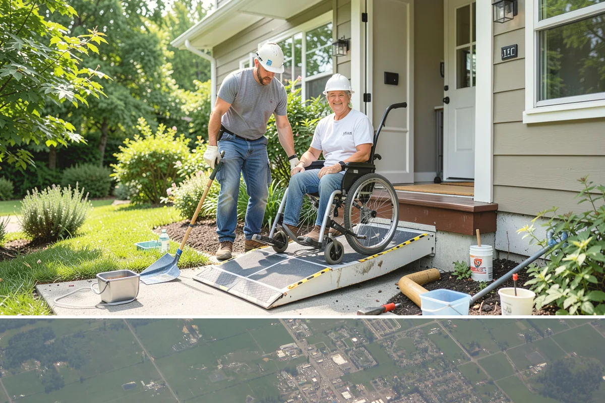 Garage Door Replacement in Enumclaw, King County, WA - Replacement can happen in any season, but doing it before winter improves warmth and keeps weather out.
