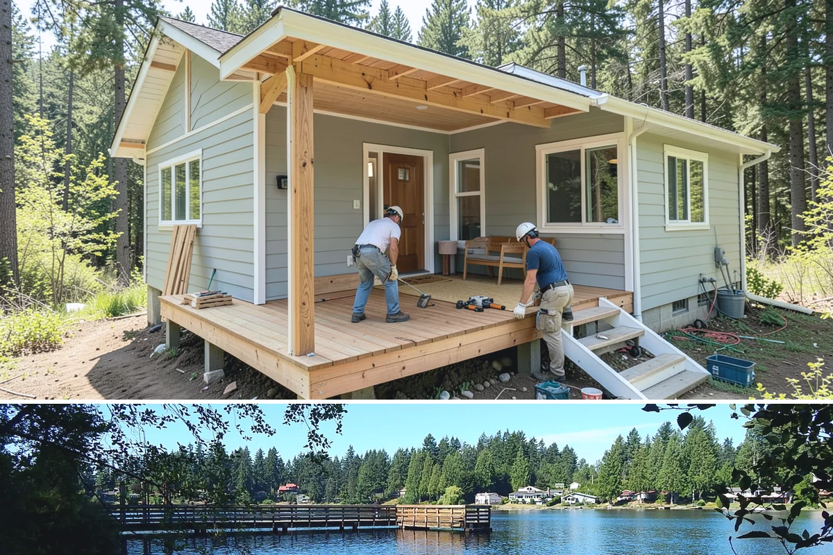 Garage Door Replacement in Federal Way, King County, WA - Replacement can happen in any season, but doing it before winter improves warmth and keeps weather out.