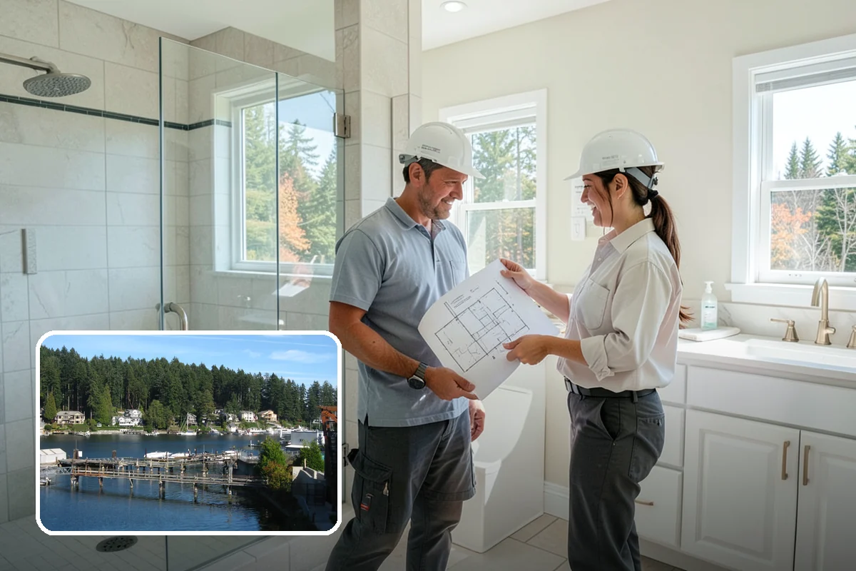 Garage Door Replacement in Gig Harbor, Pierce County, WA - Upgrades security and curb appeal