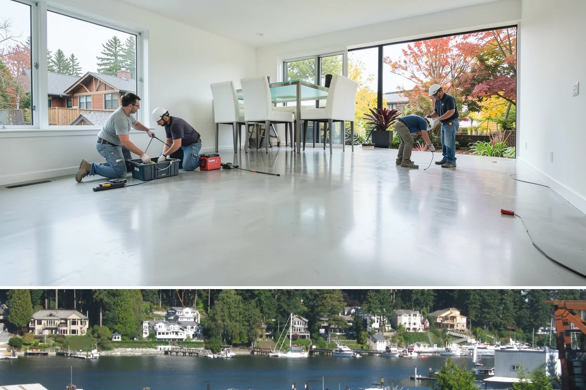 Garage Door Replacement in Gig Harbor, Pierce County, WA - Replacement can happen in any season, but doing it before winter improves warmth and keeps weather out.